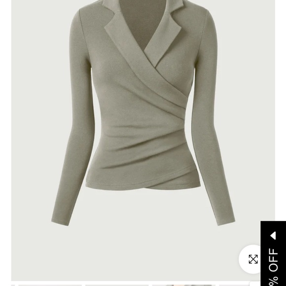 OGL Tan Long Sleeve Top - Picture 6 of 10